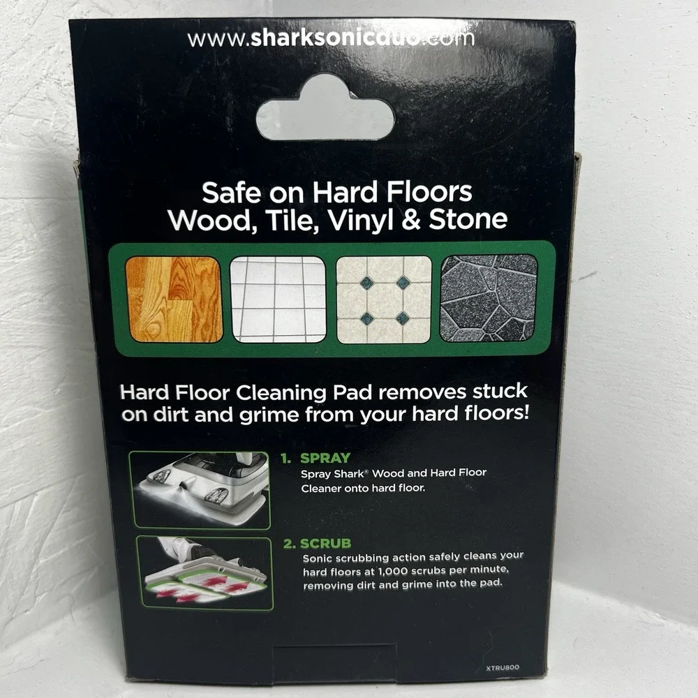 NEW Shark Sonic Duo Hard Floor Cleaning Replacement Pad Green